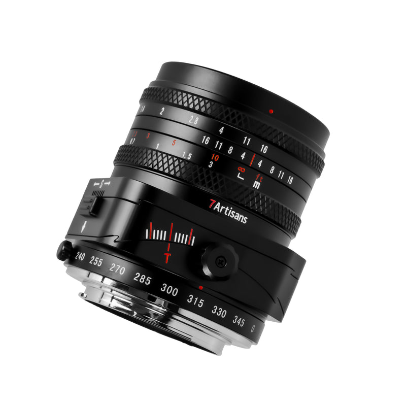 7Artisans 50mm F1.4 APS-C Tilt shift MF Lens for Fuji/Sony and M4/3 Mount Cameras